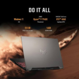 מחשב גיימינג נייד ASUS TUF Gaming A16 2024 עם RTX4060 וAMD Ryzen 9